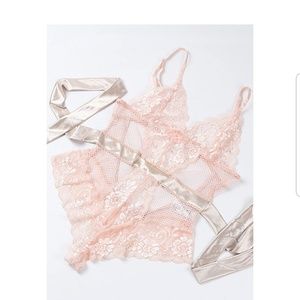 Garmol Fishnet One Piece Teddy